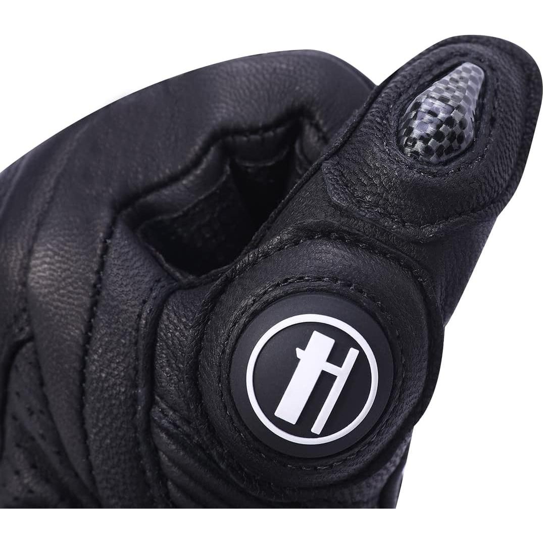 Guantes de motocicleta Harssidanzar KM045 con protección táctil
