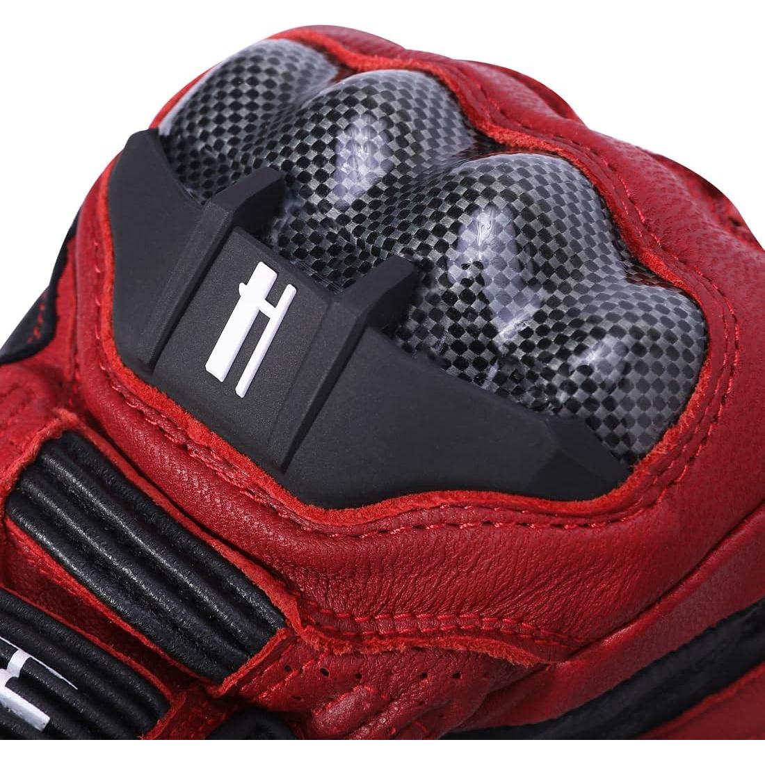 Guantes de motocicleta Harssidanzar KM045 con protección táctil