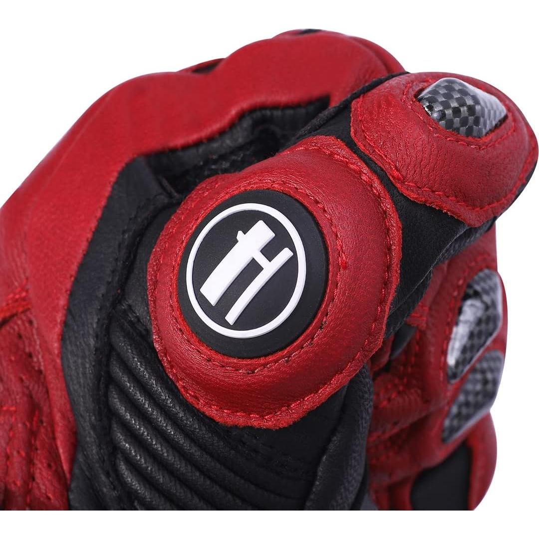 Guantes de motocicleta Harssidanzar KM045 con protección táctil