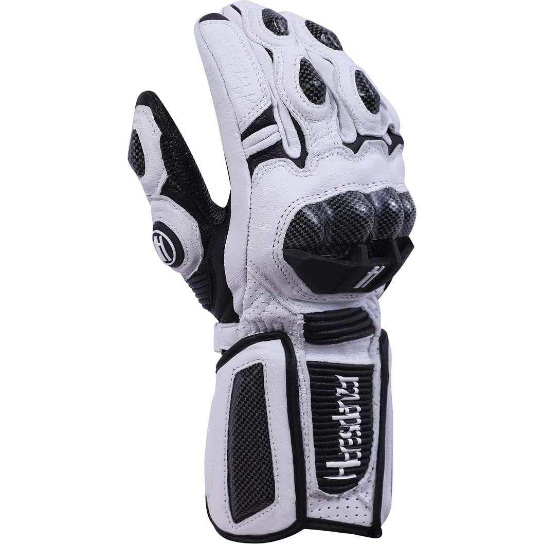 Guantes de motocicleta Harssidanzar KM045 con protección táctil