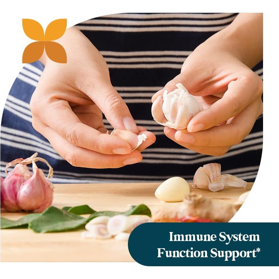 Ajo Orgánico Sin Olor Pattern Wellness 1000mg 30 Cápsulas Veganas