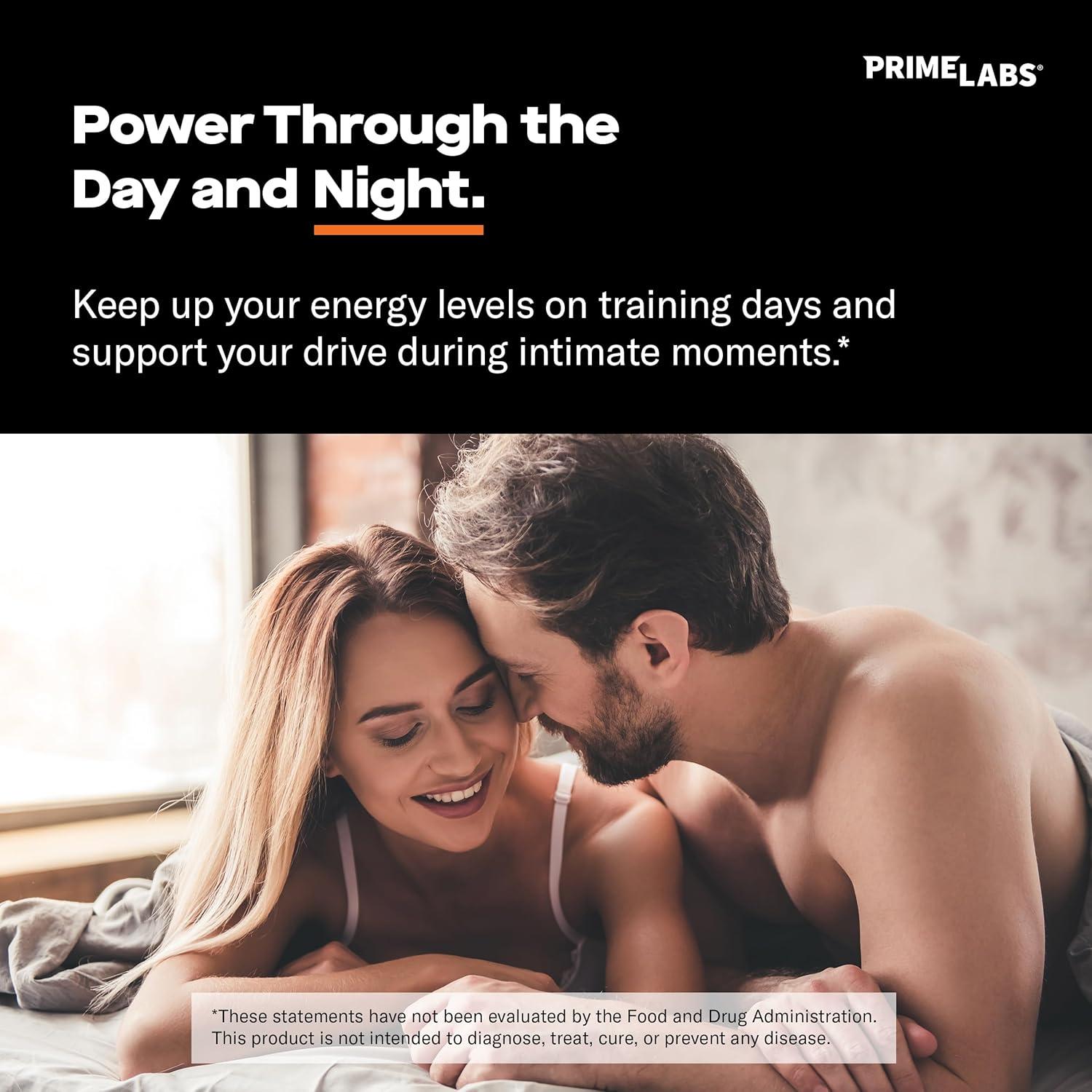 Cápsulas de Maca Negra Orgánica Prime Labs 1200mg - 60 Unidades