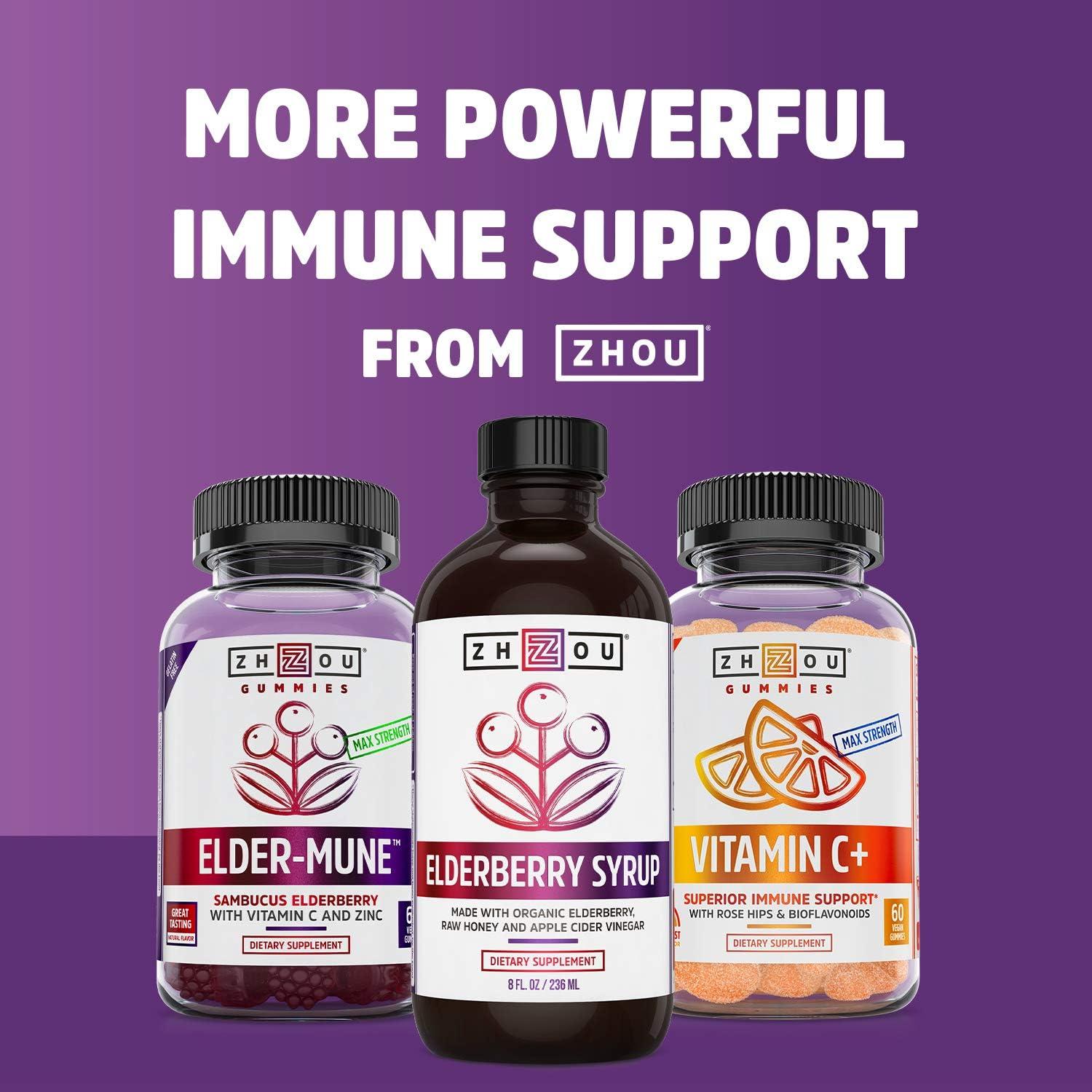 Suplemento de Ajo Zhou Nutrition 5000 mcg de Alicina - 90 Tabletas