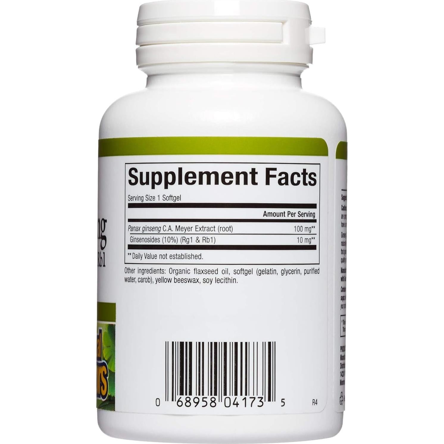 Ginseng Panax HerbalFactors 60 geles blandos - Estrés y Bienestar