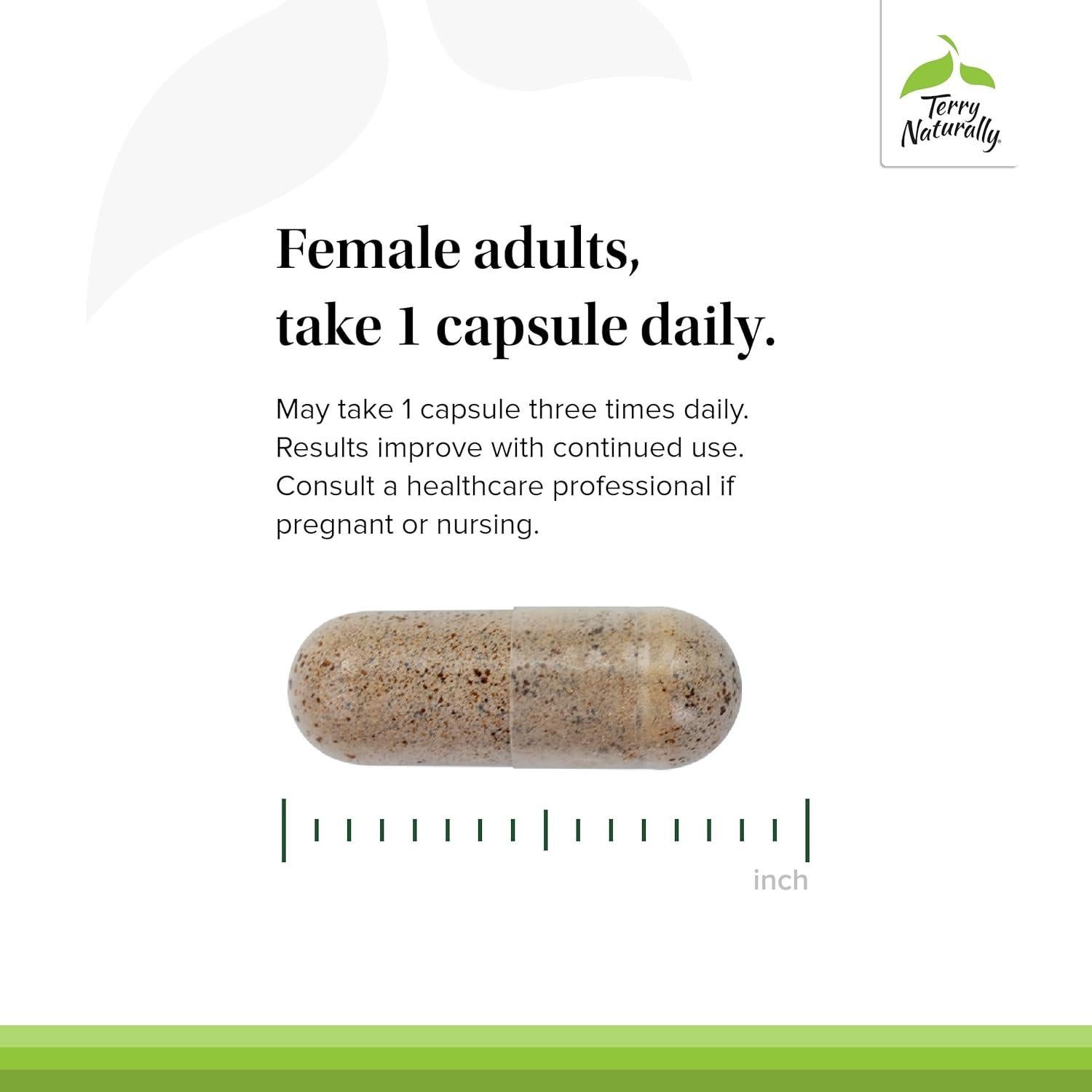 Suplemento Dietético Terry Naturally Ginseng Rojo 48 Cápsulas