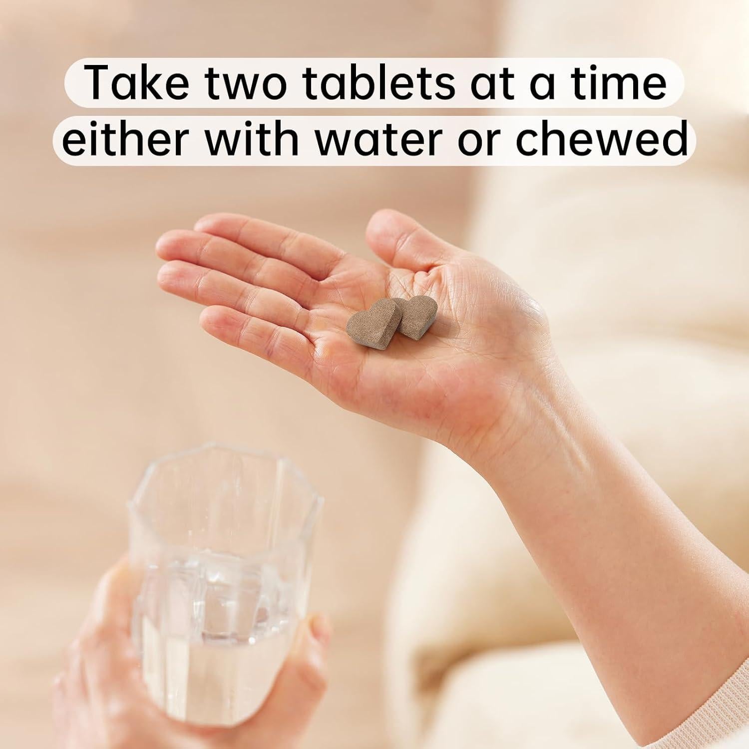 Suplemento Energía Natural 800mg Ginseng Maca 60 Tabletas