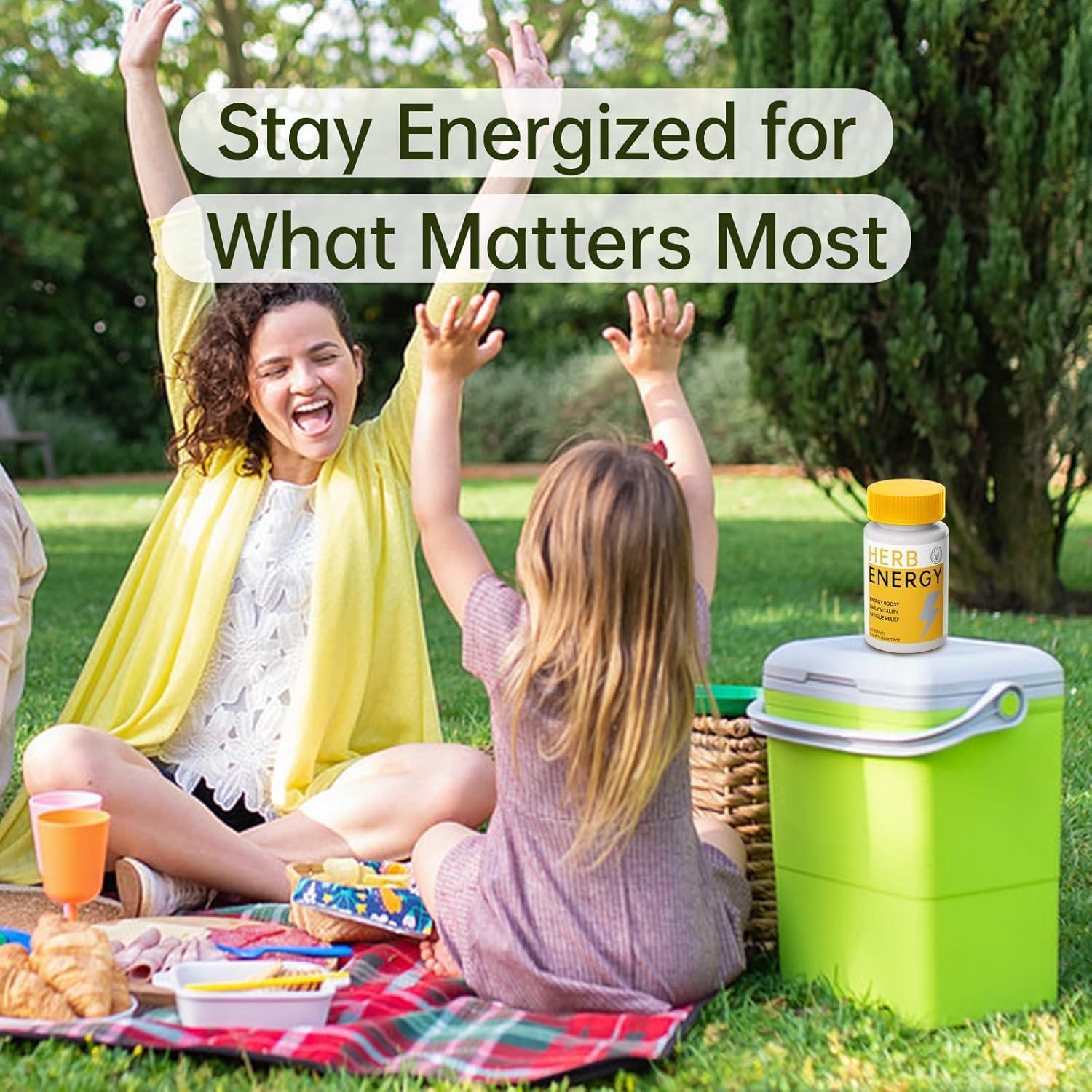 Suplemento Energía Natural 800mg Ginseng Maca 60 Tabletas