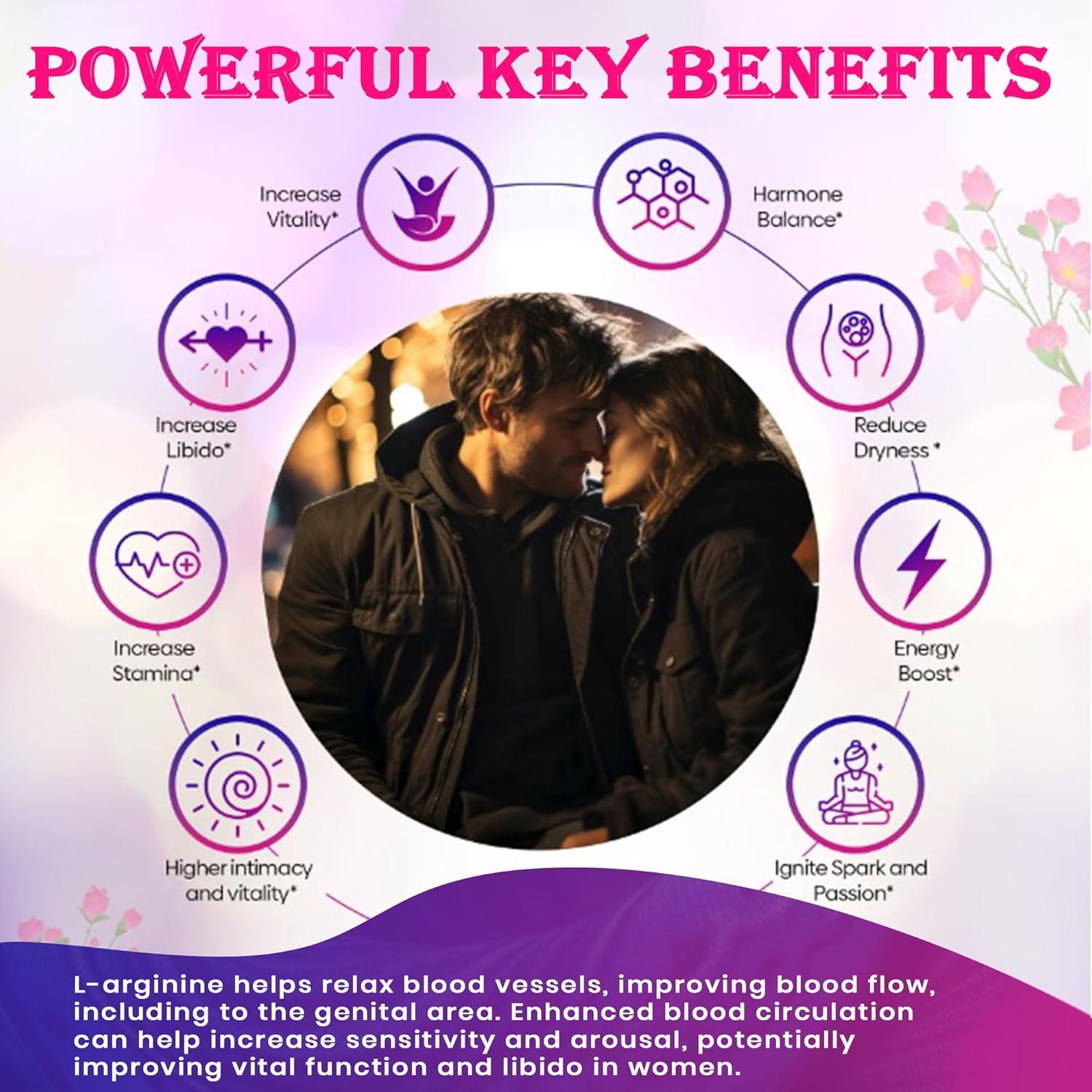 Acelerador de Libido Femenina Nutrafemi - 60 Cápsulas Naturales