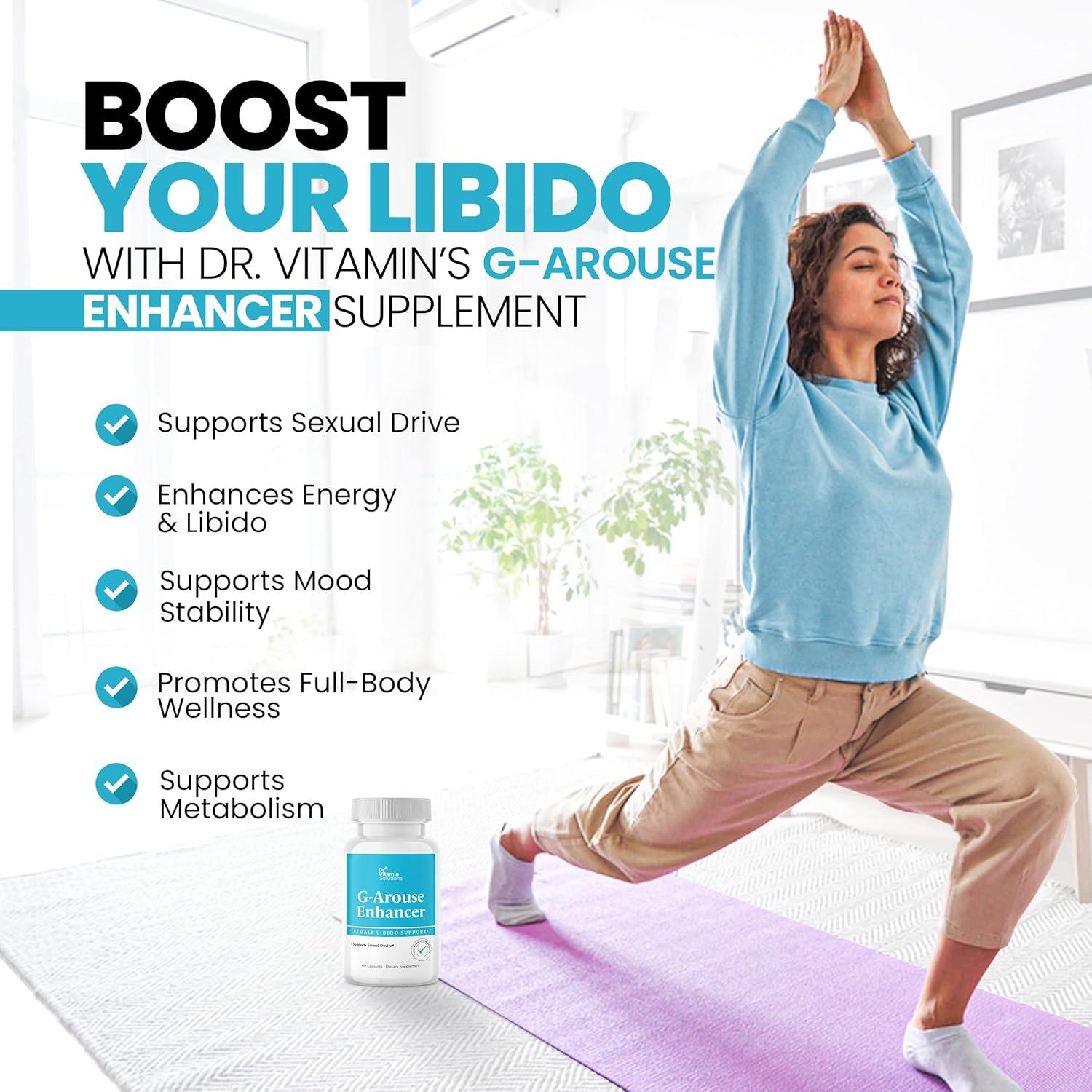 G-Arouse Dr Vitamina Mejorador de Libido Femenino 60 Cápsulas