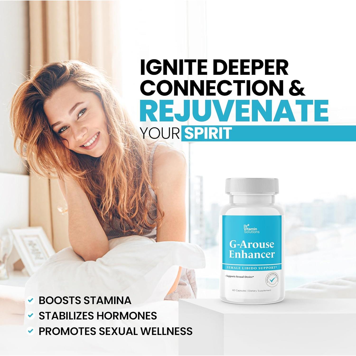 G-Arouse Dr Vitamina Mejorador de Libido Femenino 60 Cápsulas