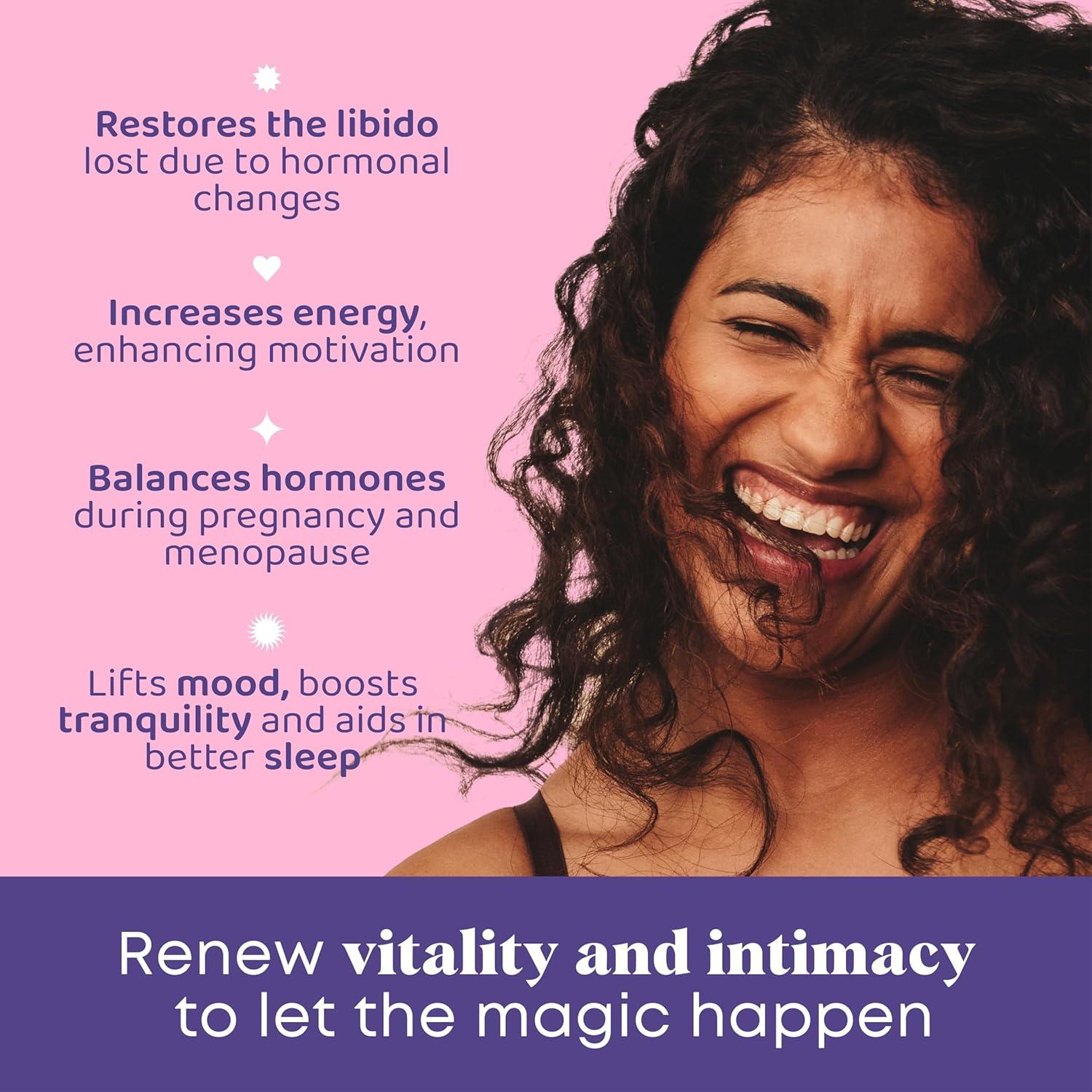 Gotas de Libido Femenina JoySpring - Ashwagandha y Maca 59ml