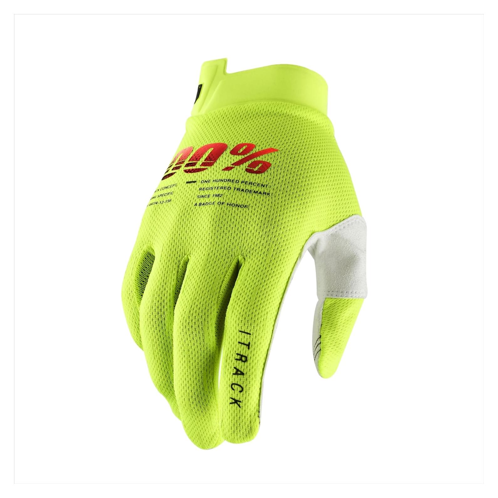 Guantes de Motocross 100% ITRACK Aqua Talla Pequeña