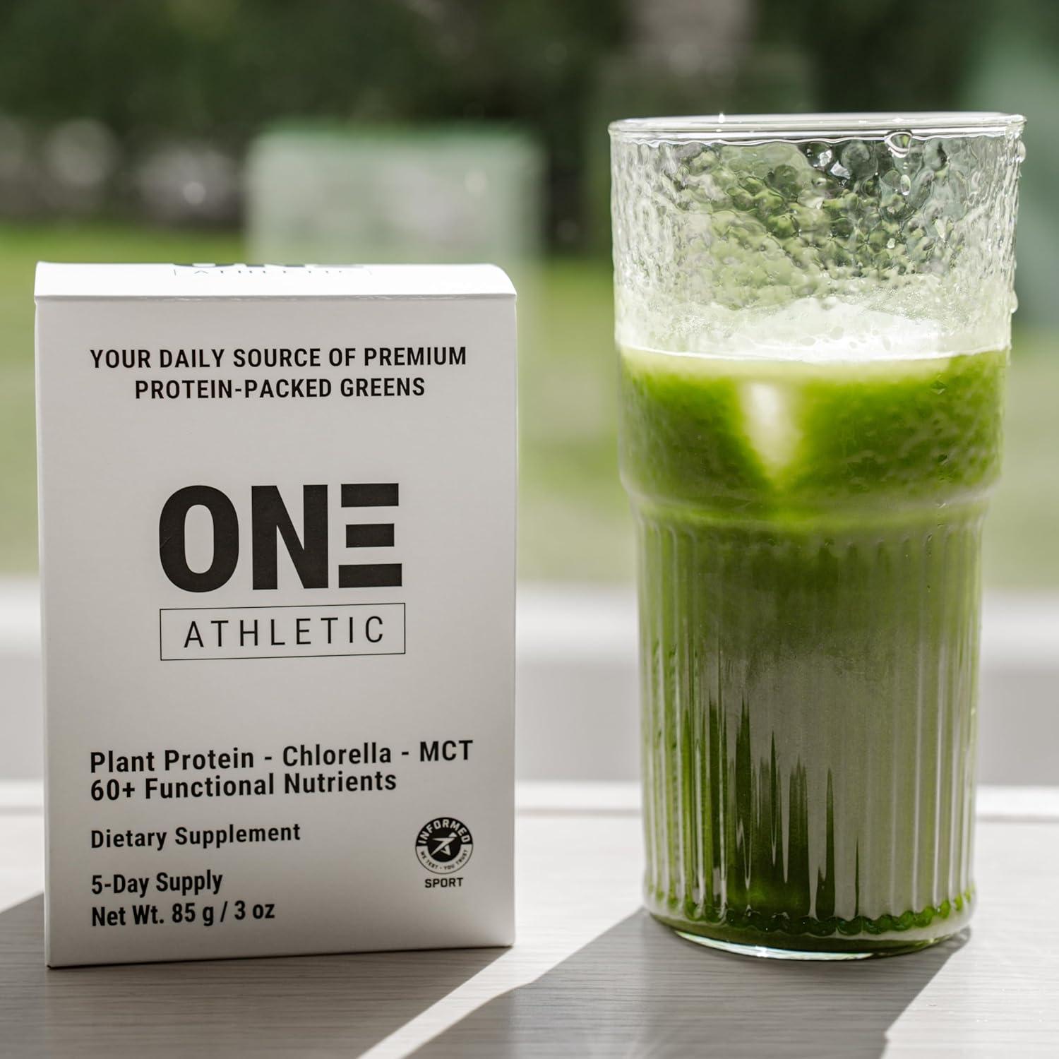 Suplemento de Proteínas Verdes ON3 Athletic Herbal 5 Porciones