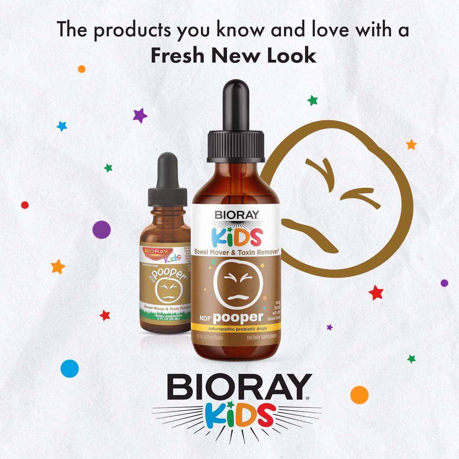 Suplemento Digestivo Niños NDF Pooper BIORAY 60 ml - Vegano