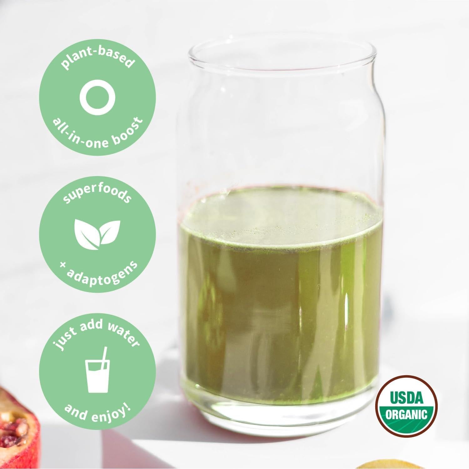 Colorfuel Polvo Orgánico de Bebida Verde con Superalimentos 300g