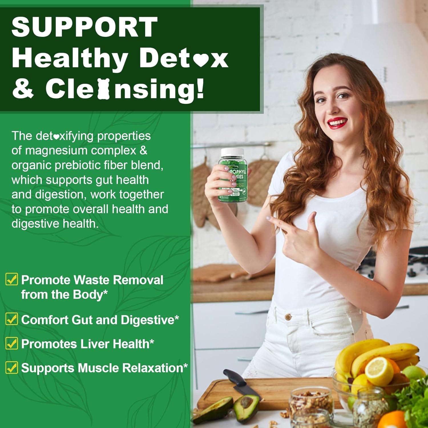 Gomitas de Clorofila EnvyCure 18-en-1 Veganas 200mg