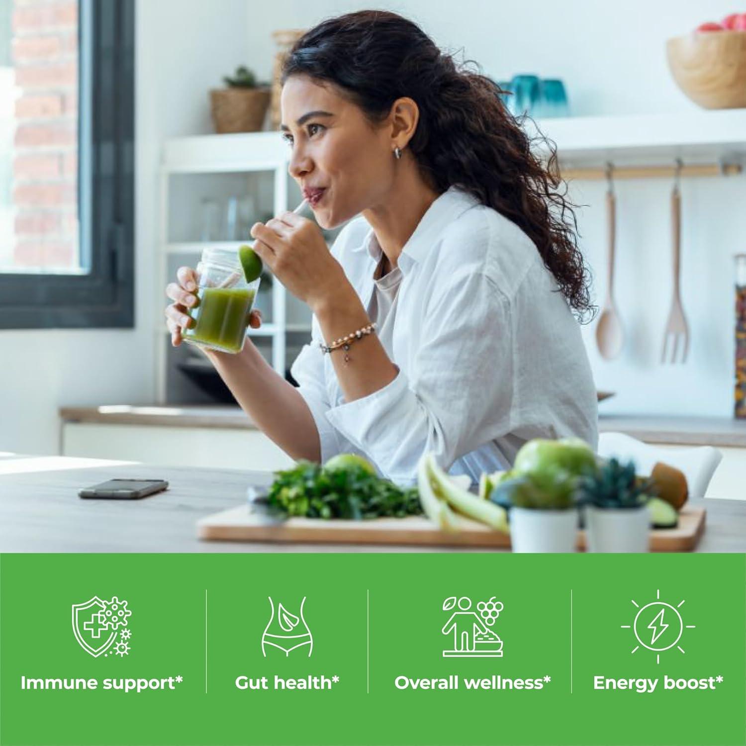 Cápsulas de Superalimentos Hierbas del Paraíso 120 Unidades