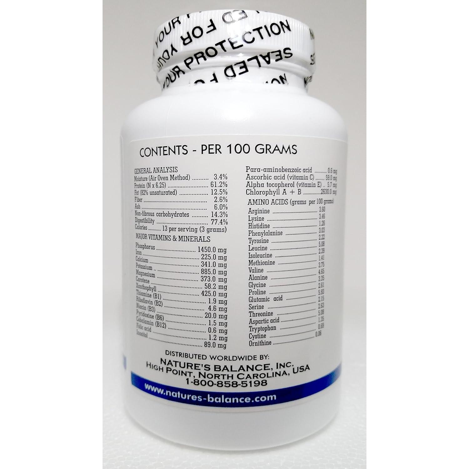 Chlorella Premium Equilibrio Natural 180 Cápsulas 113g