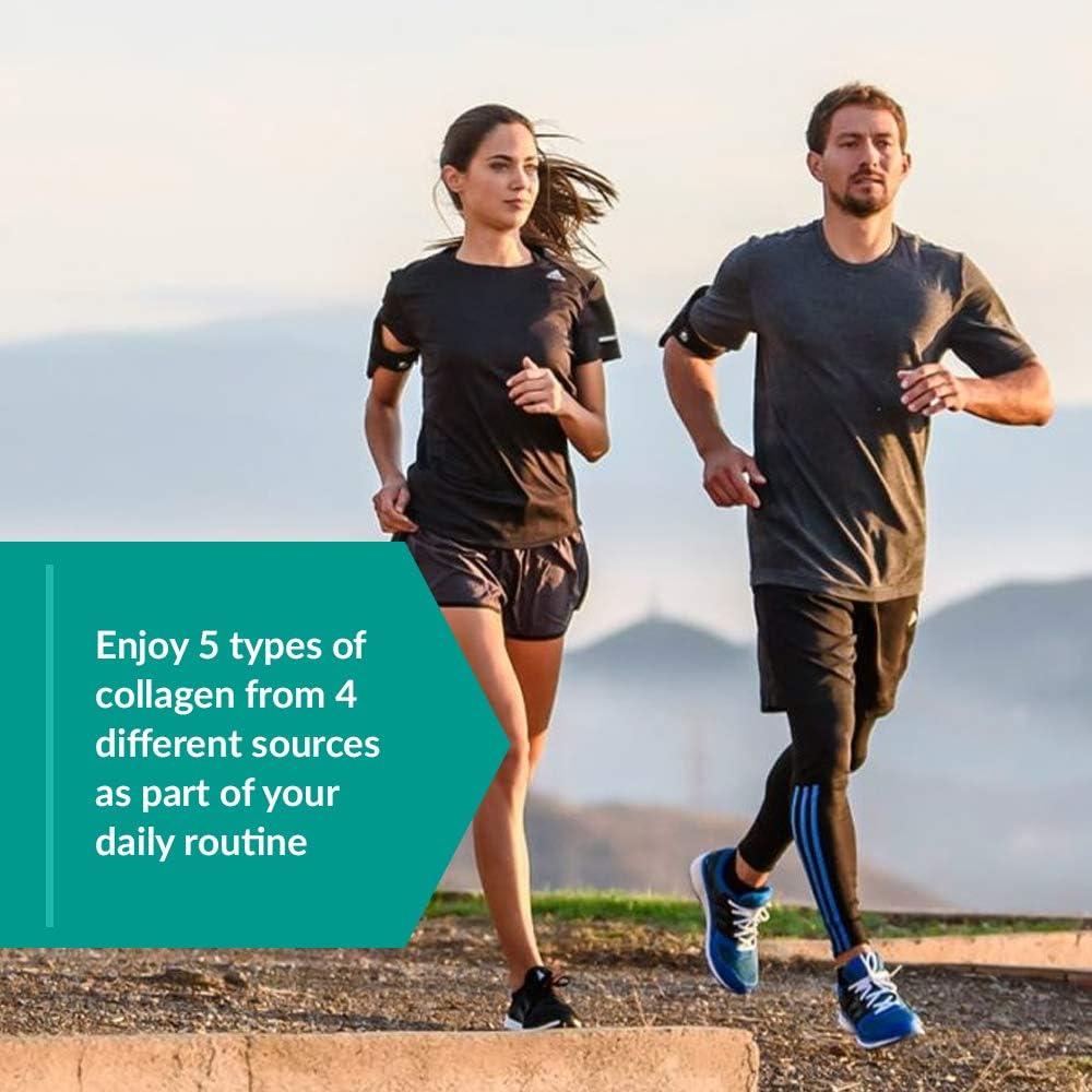 Cápsulas de Colágeno Multi Tipo I, II, III, V, X - 180 Unidades