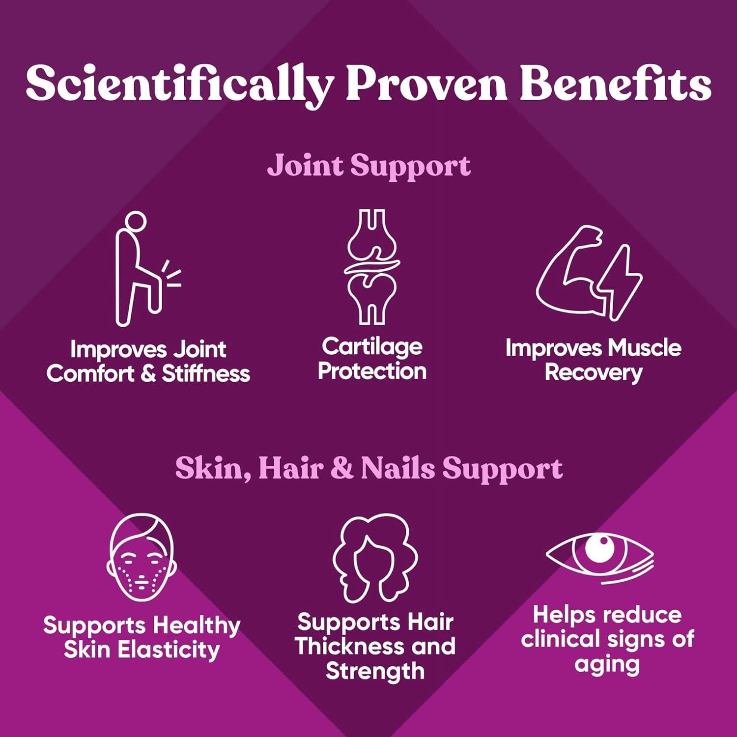 Píldoras de colágeno vegetariano Move & Glow - 60 cápsulas