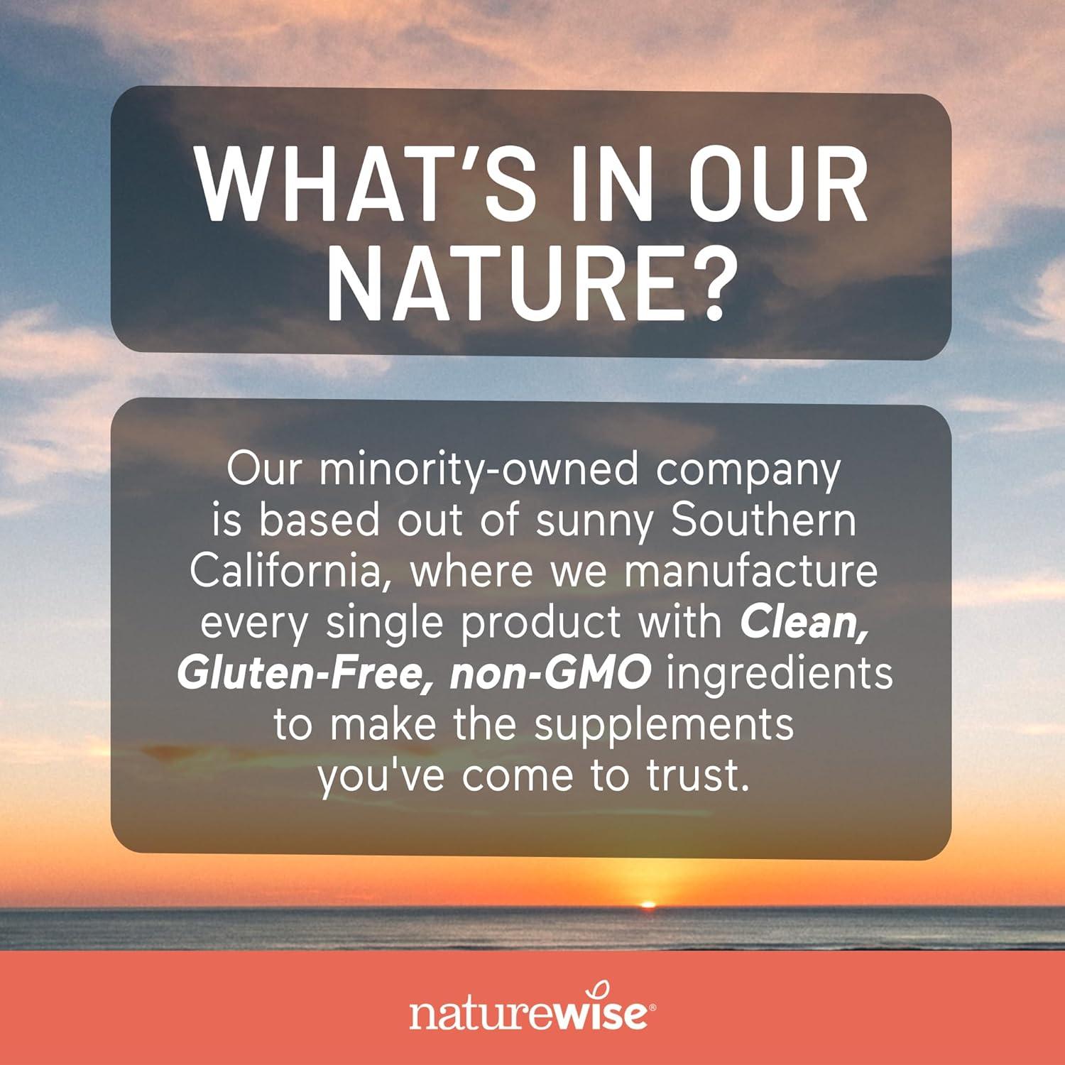 NatureWise Multi Colágeno Pétidos 90 Cápsulas - Tipo I, II, III, V, X