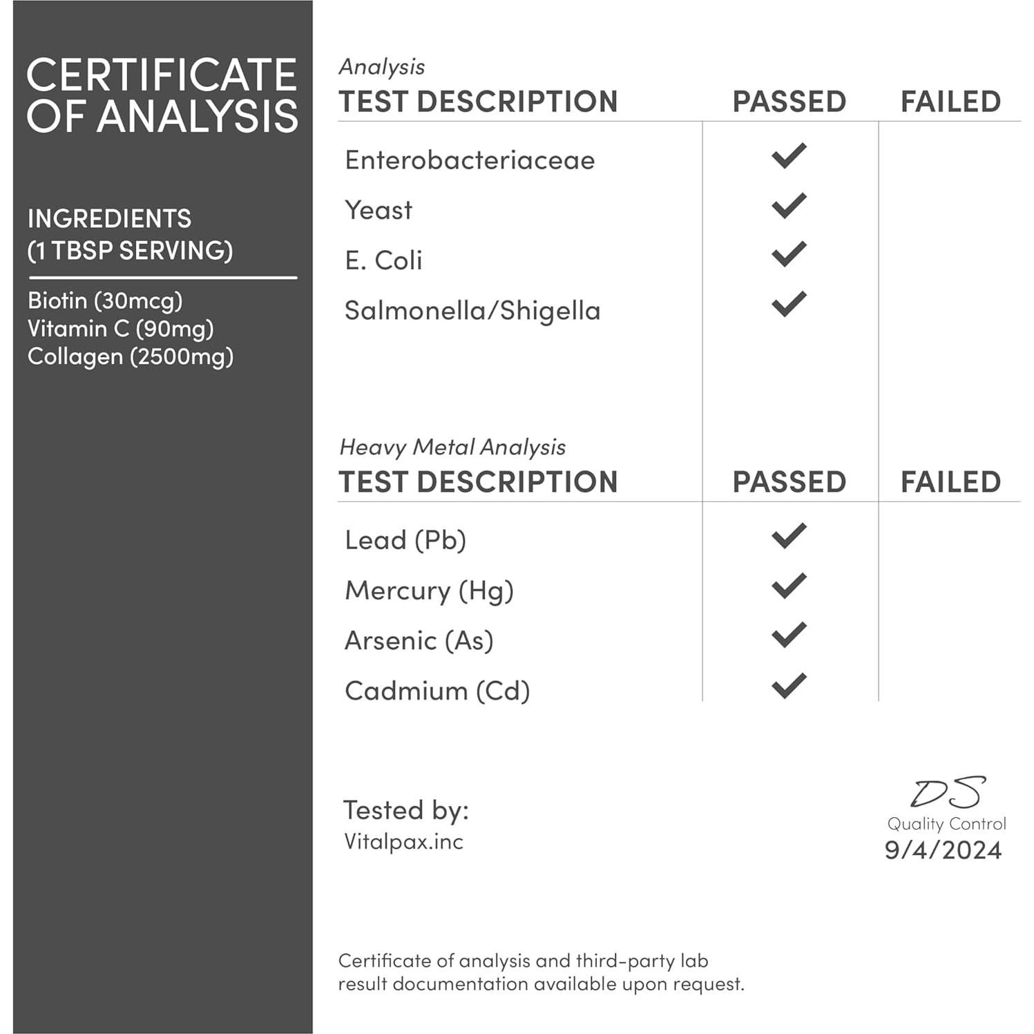 Colágeno Líquido Double Wood 2500mg - 32 Porciones Sabor Pera