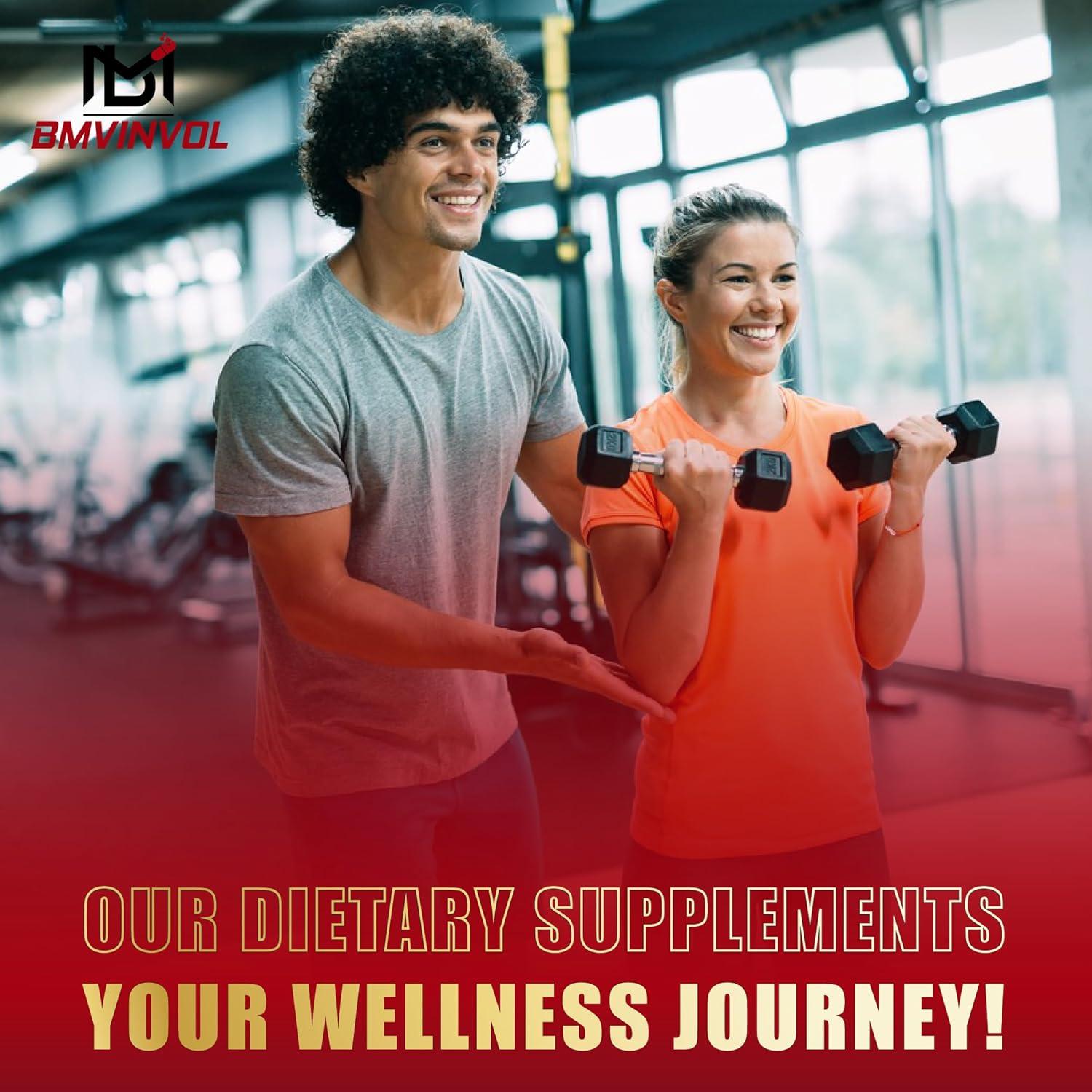 Suplemento de Raíz de Ashwagandha BMVINVOL 90 Cápsulas