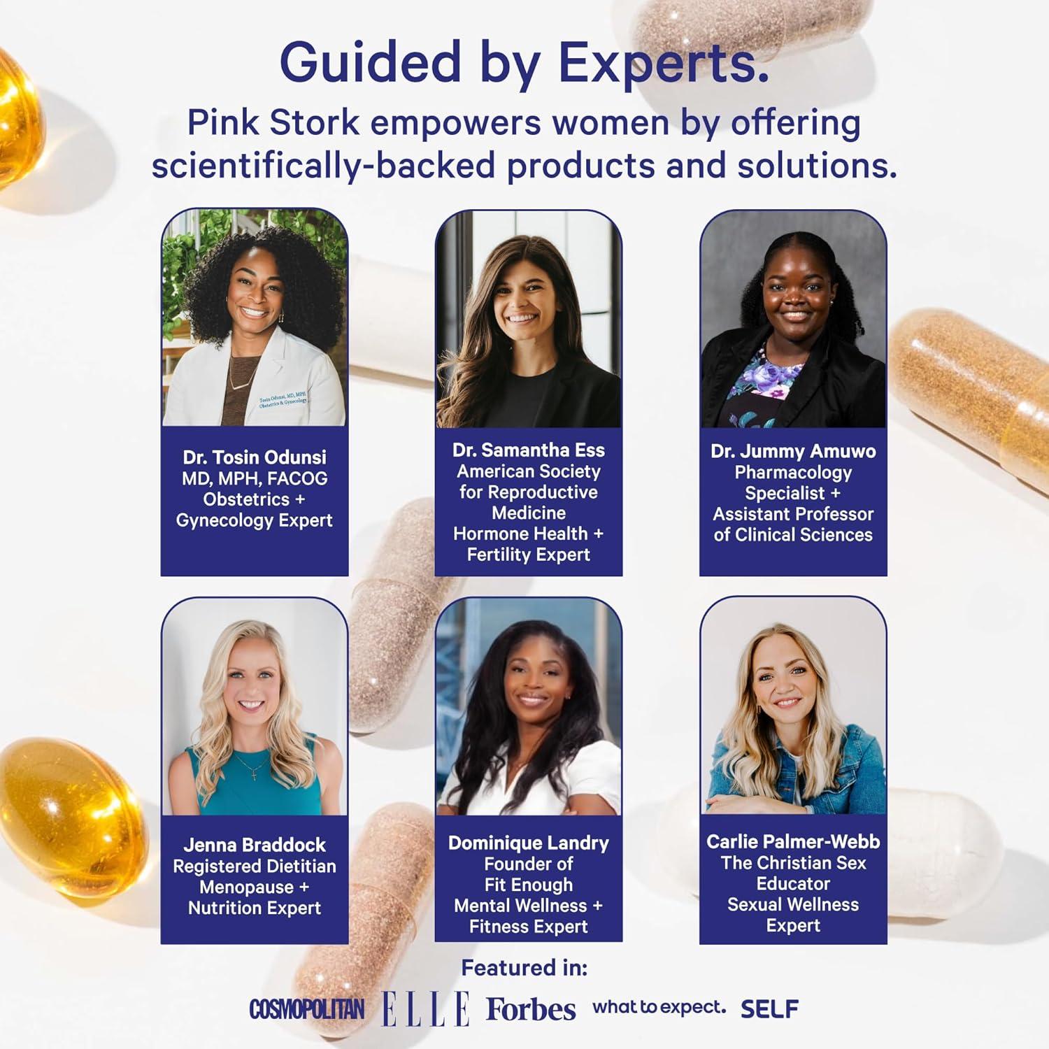 Suplemento de Fertilidad Masculina Pink Stork - 60 Cápsulas