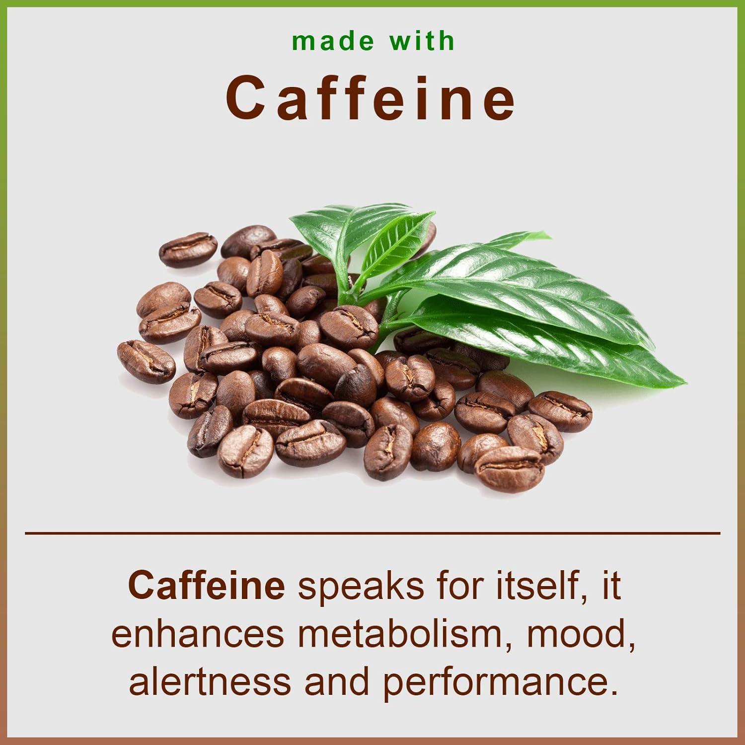 Suplemento Energético SmarterVitamins 150 Cápsulas 200mg Cafeína