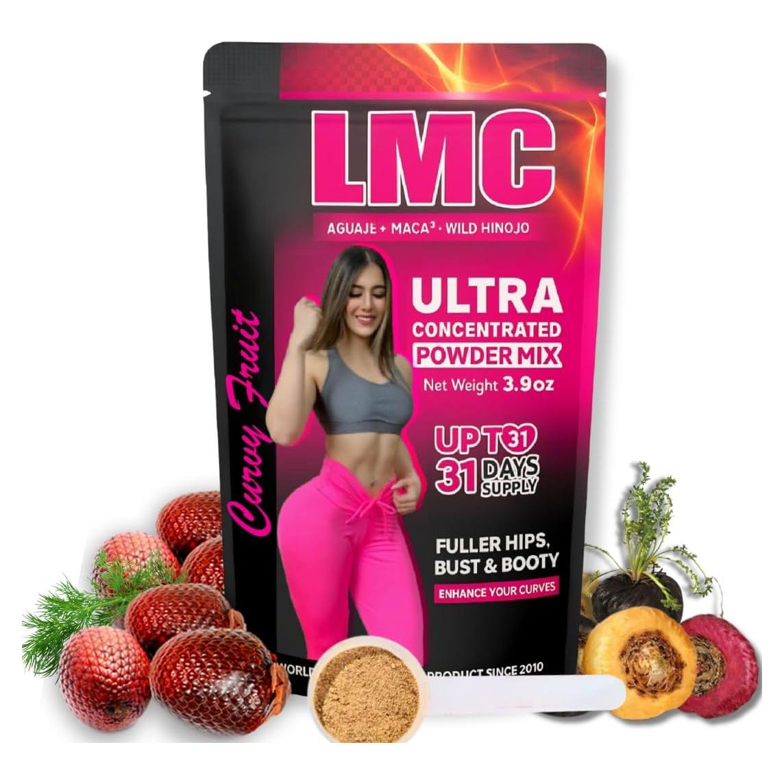 Polvo Aumentador de Curvas LMC Ultra 110g - Aguaje, Maca y Hinojo