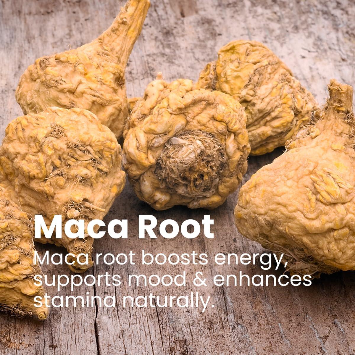 Suplemento de Raíz de Maca Sanar Naturals 1000 mg 120 Cápsulas