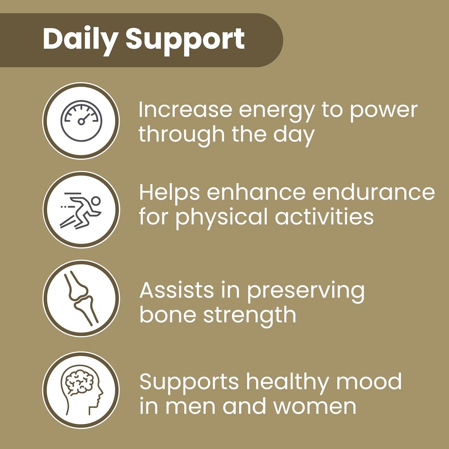 Suplemento de Raíz de Maca Sanar Naturals 1000 mg 120 Cápsulas