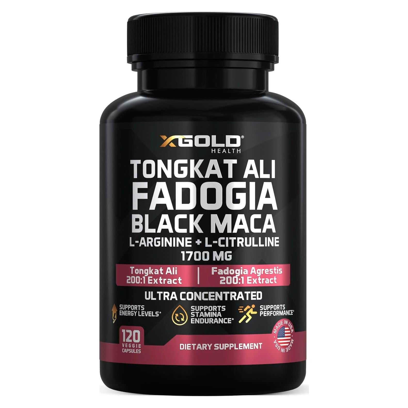 Suplemento Energético X Gold Health - Tongkat Ali 140g