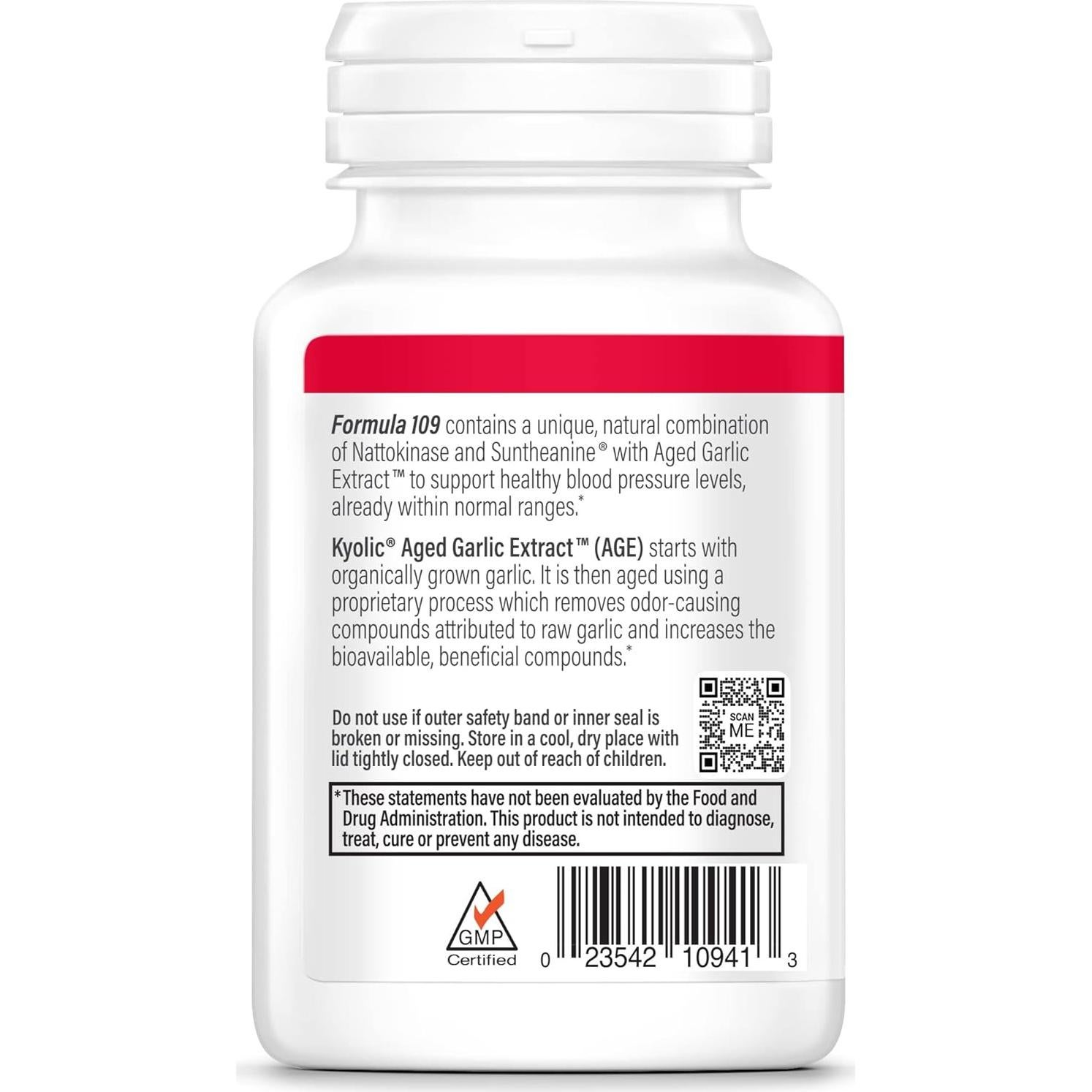 Extracto de Ajo Envejecido Kyolic 80 Cápsulas Salud Arterial