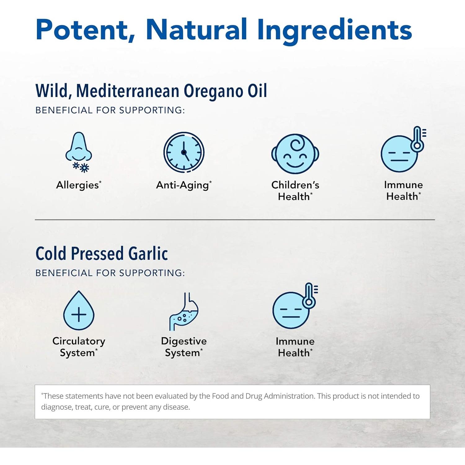 Suplemento Oreganol P73 North American - 90 Cápsulas Veganas