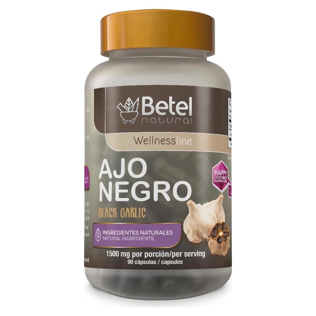 Suplemento Ajo Negro Betel Natural 1500 mg 79 g