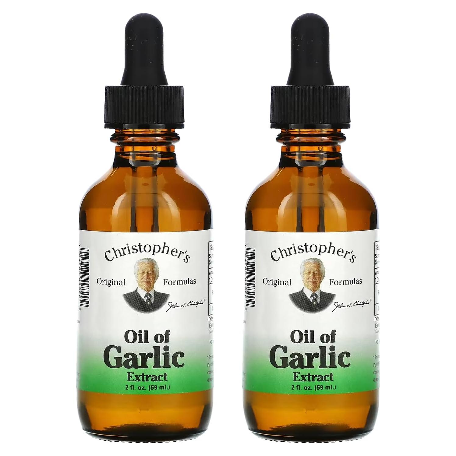 Extracto de Ajo 2x59ml Formulaciones Originales de Christopher