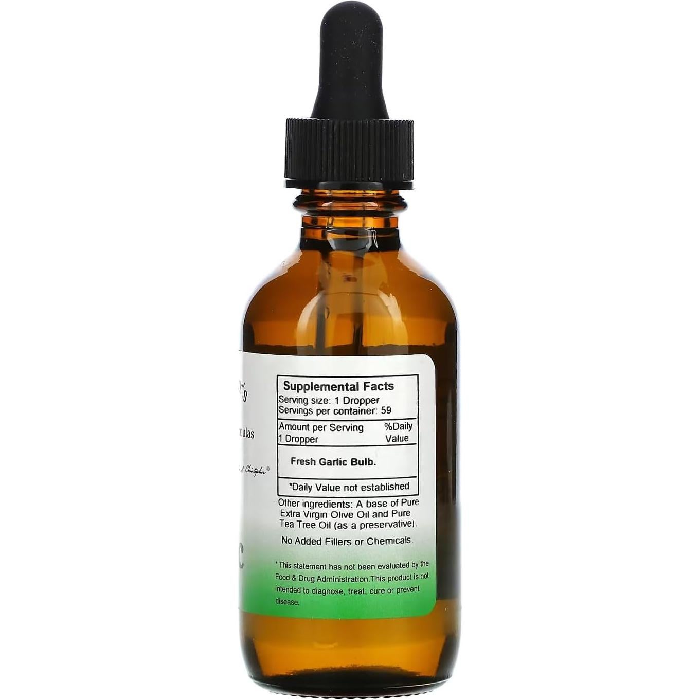 Extracto de Ajo 2x59ml Formulaciones Originales de Christopher