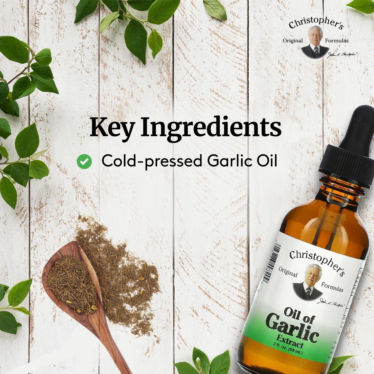 Extracto de Ajo 2x59ml Formulaciones Originales de Christopher