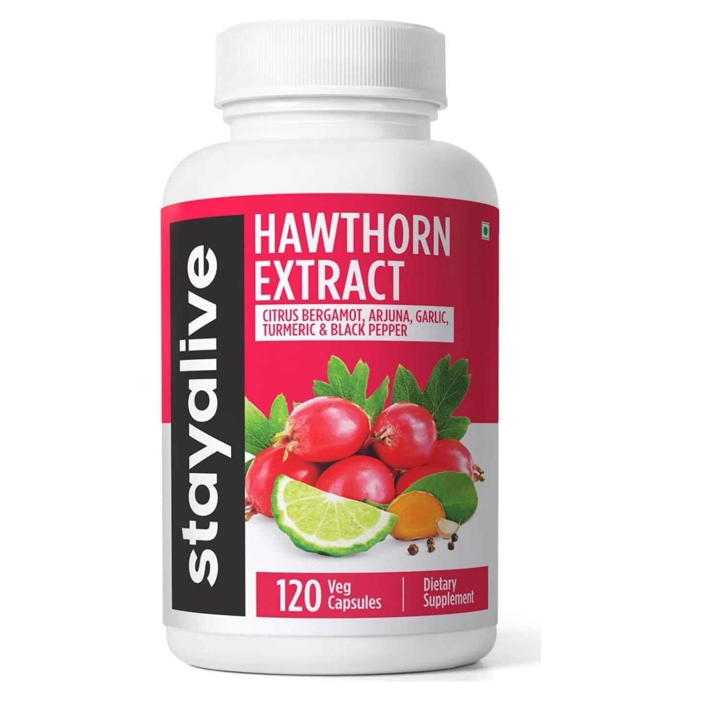 Cápsulas de Baya de Espino Stay Alive 120 Veganas 20:1