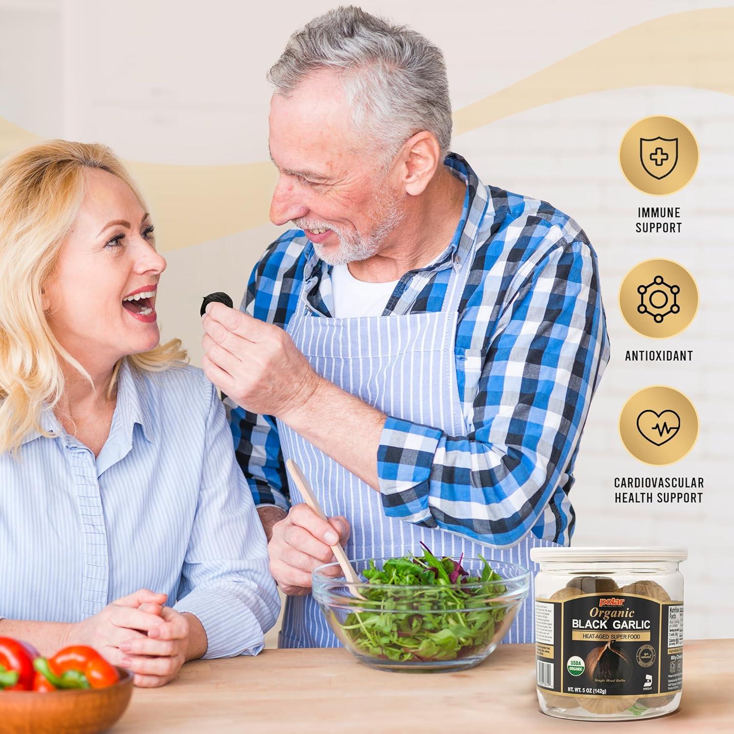 Ajo Negro Orgánico MW Polar 142 g - Snack Saludable Natural