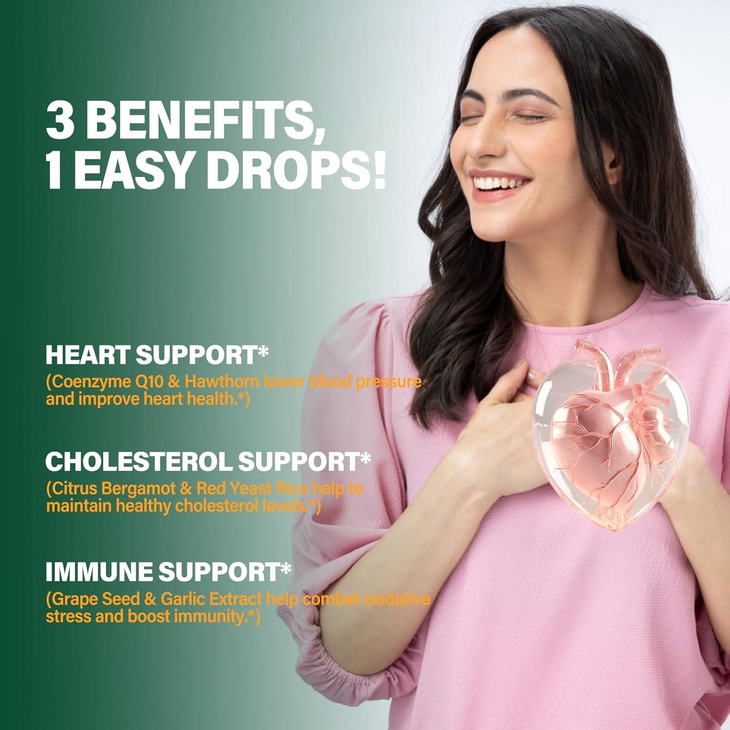 Gotas Herbales DetoxenNATURE Bergamota Cítrica 59ml - Colesterol y Corazón