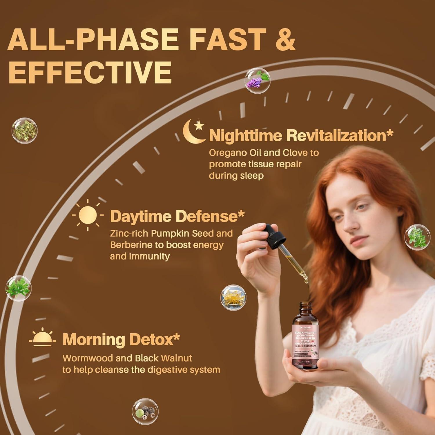 Tintura 20 en 1 Totaria - Salud Digestiva y Limpieza Intestinal - Sabor Frambuesa - 132g