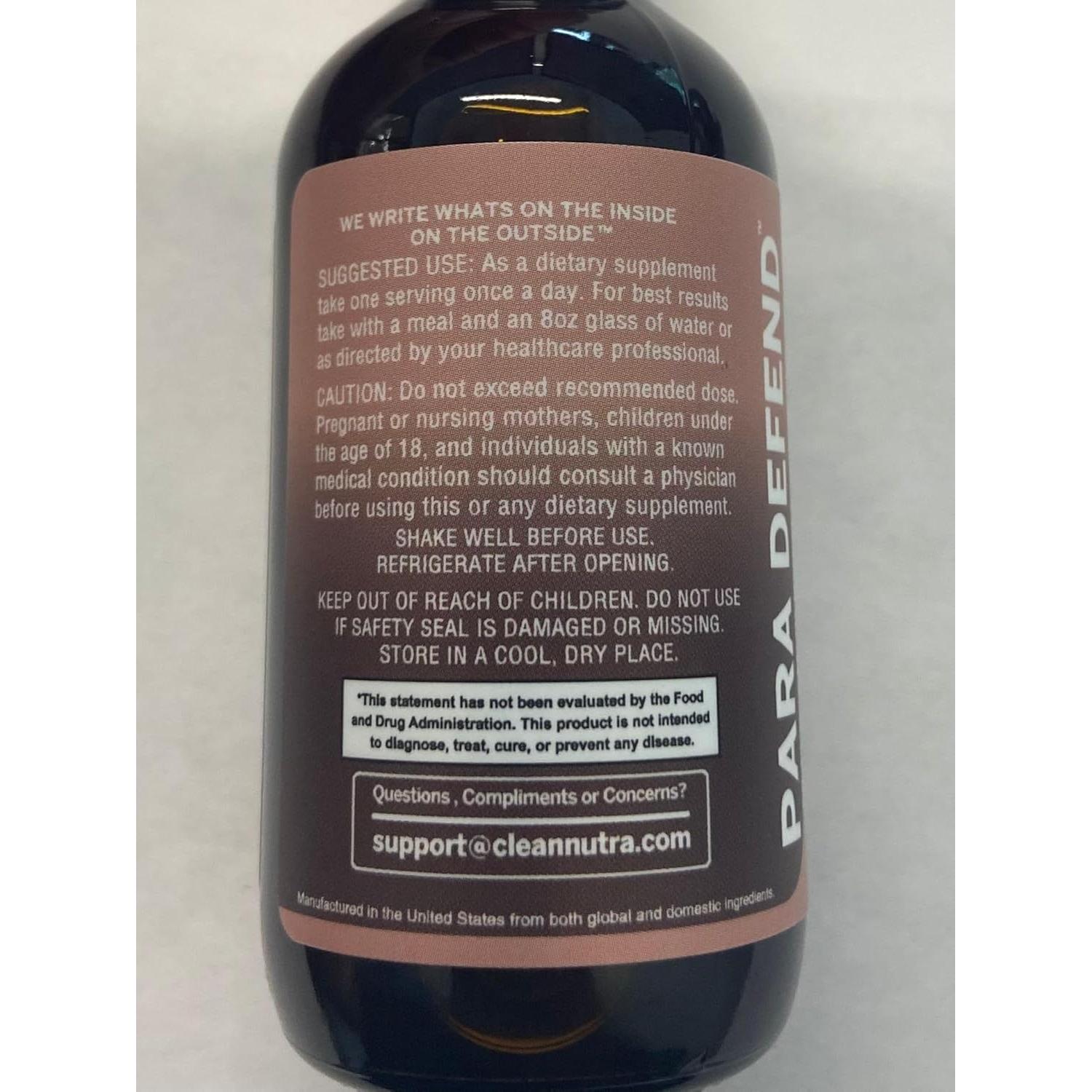 Gotas Líquidas Clean Nutra Ajenjo Nuez Negra 132g