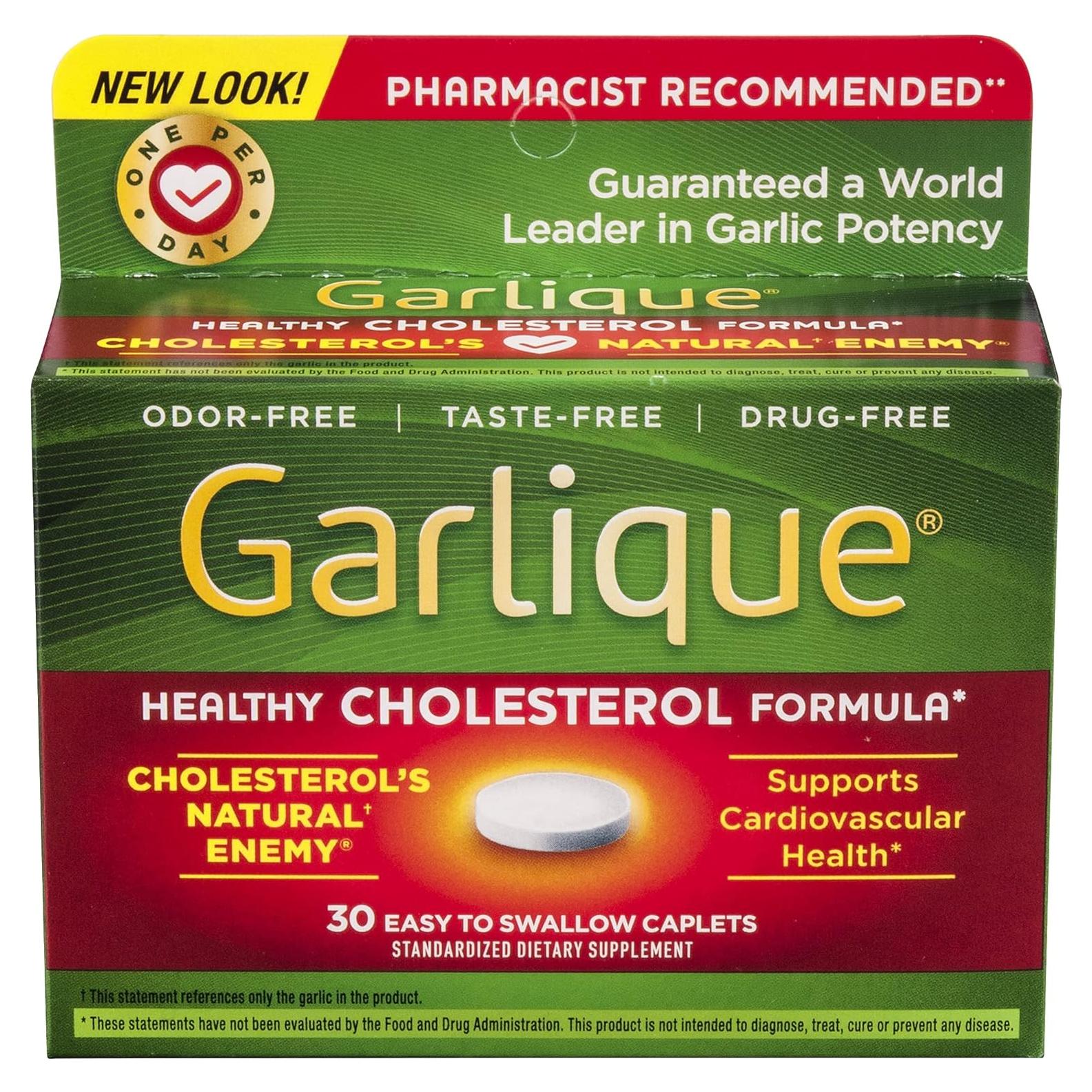 Suplemento Dietético Cardiovascular Garlique 30 Cápsulas