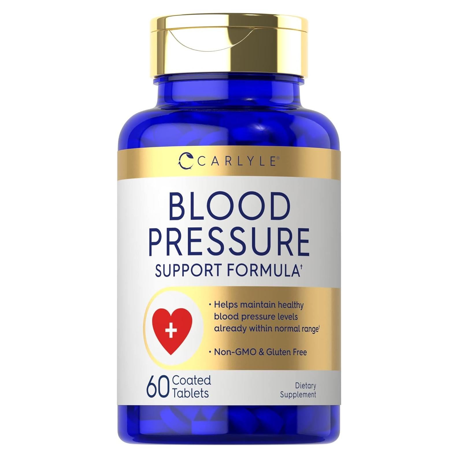 Suplemento de Presión Arterial Carlyle | 60 Tabletas Vegetarianas
