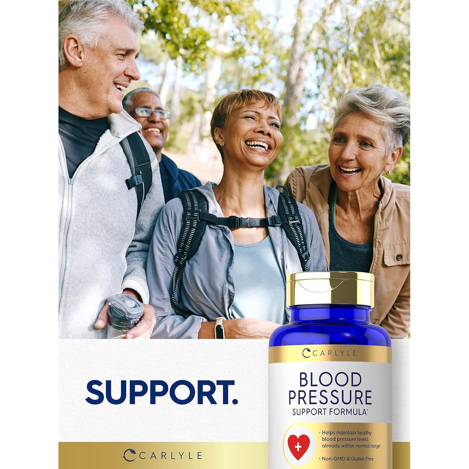 Suplemento de Presión Arterial Carlyle | 60 Tabletas Vegetarianas