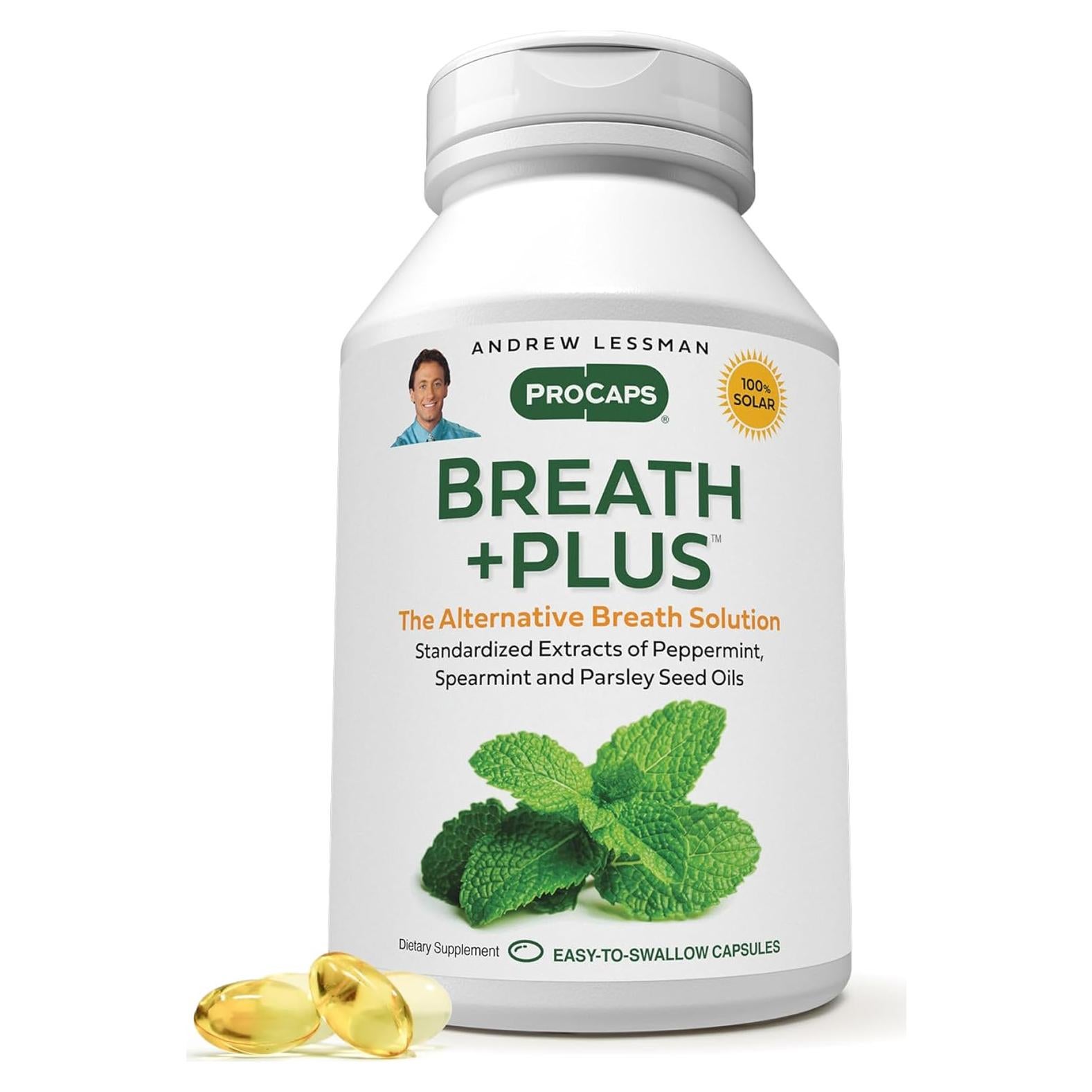 ANDREW LESSMAN Breath Plus 60 Cápsulas - Ambientador Natural