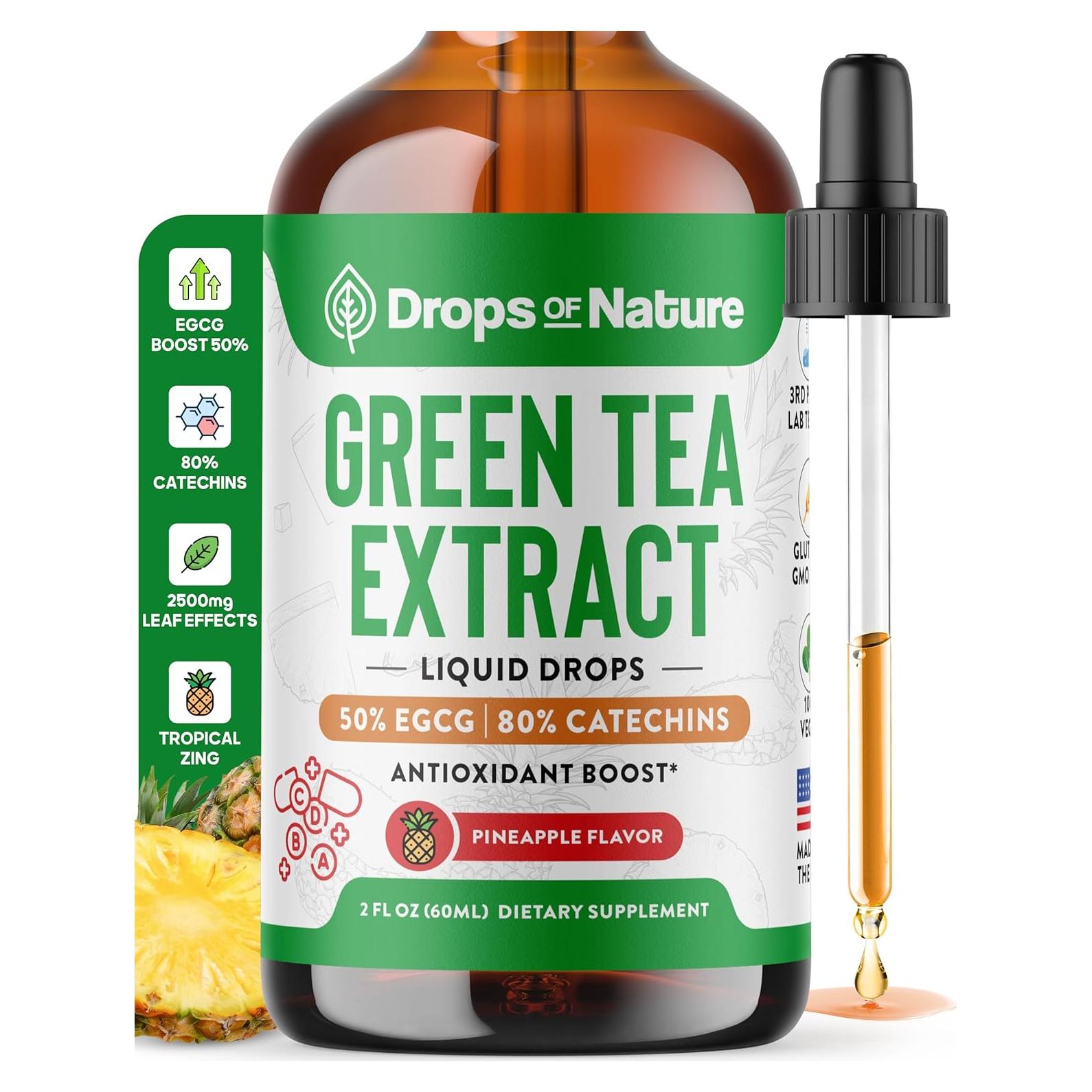 Extracto de Té Verde 10:1 Gotas 60ml - Gotas de Naturaleza
