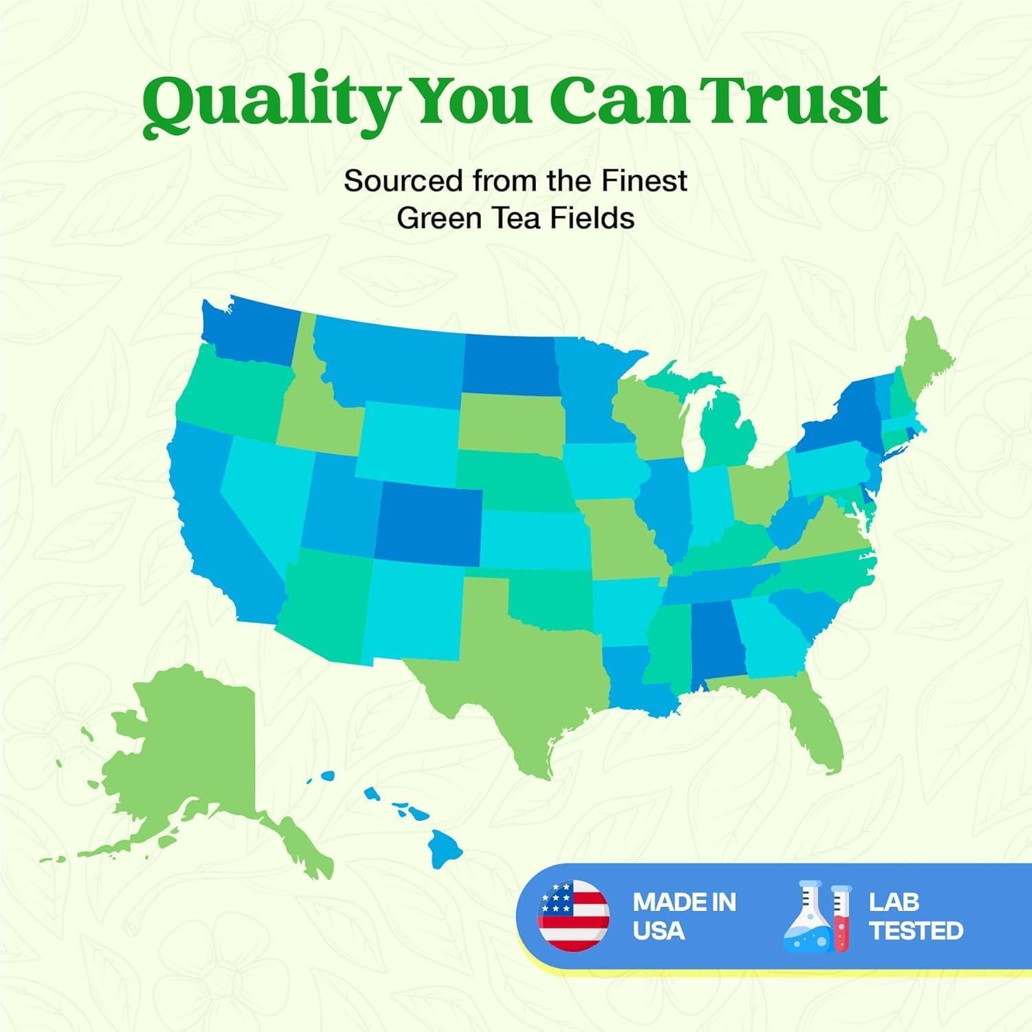 Extracto de Té Verde 10:1 Gotas 60ml - Gotas de Naturaleza